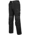 PW1004 PW304 Portwest PW3 Lightweight Stretch Trousers Black colour image